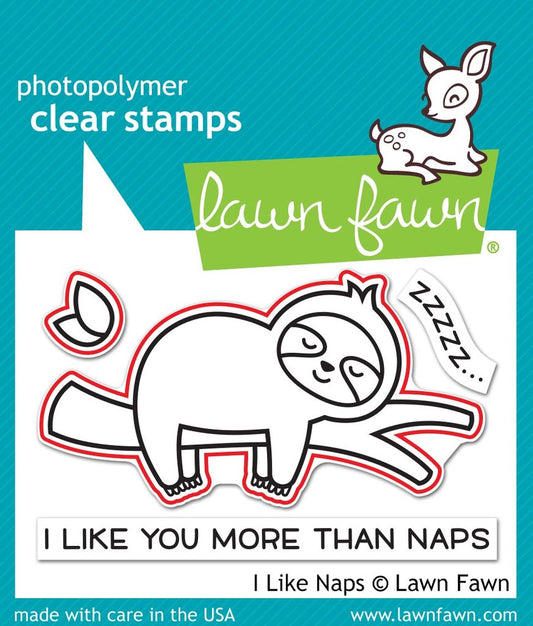 Lawn Fawn - I Like Naps - Stanzen