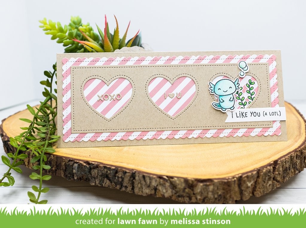 Lawn Fawn - I like you (a Lotl) - Clear Stamp 2x3