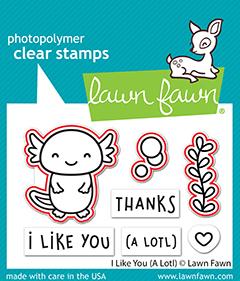Lawn Fawn - I like you (a Lotl) - Stanzen