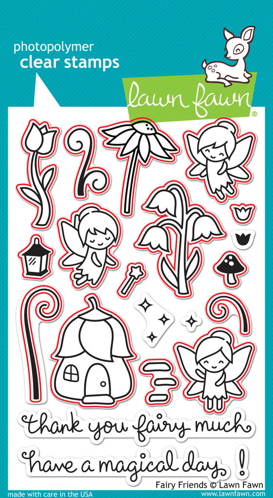 Lawn Fawn - Lawn Cuts - Fairy Friends