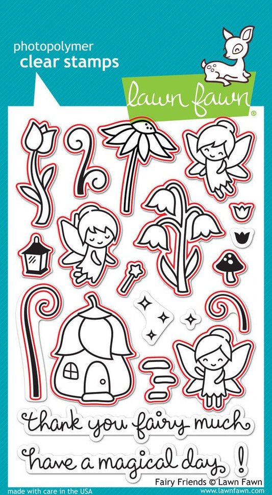 Lawn Fawn - Lawn Cuts - Fairy Friends