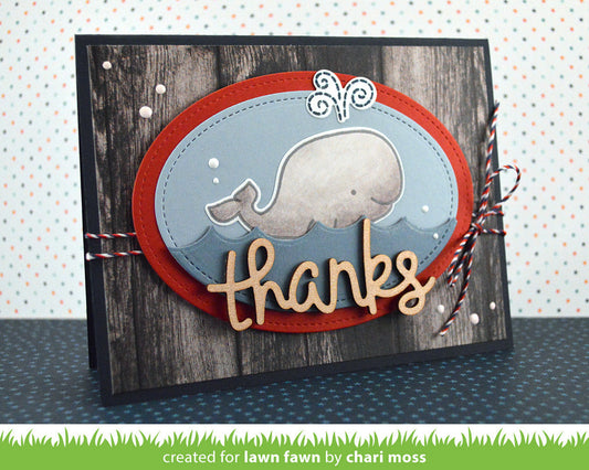 Lawn Fawn - Lawn Cuts - Ocean Wave Borders