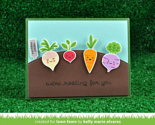 Lawn Fawn - Lawn Cuts - Simple Stitched Hillside Border