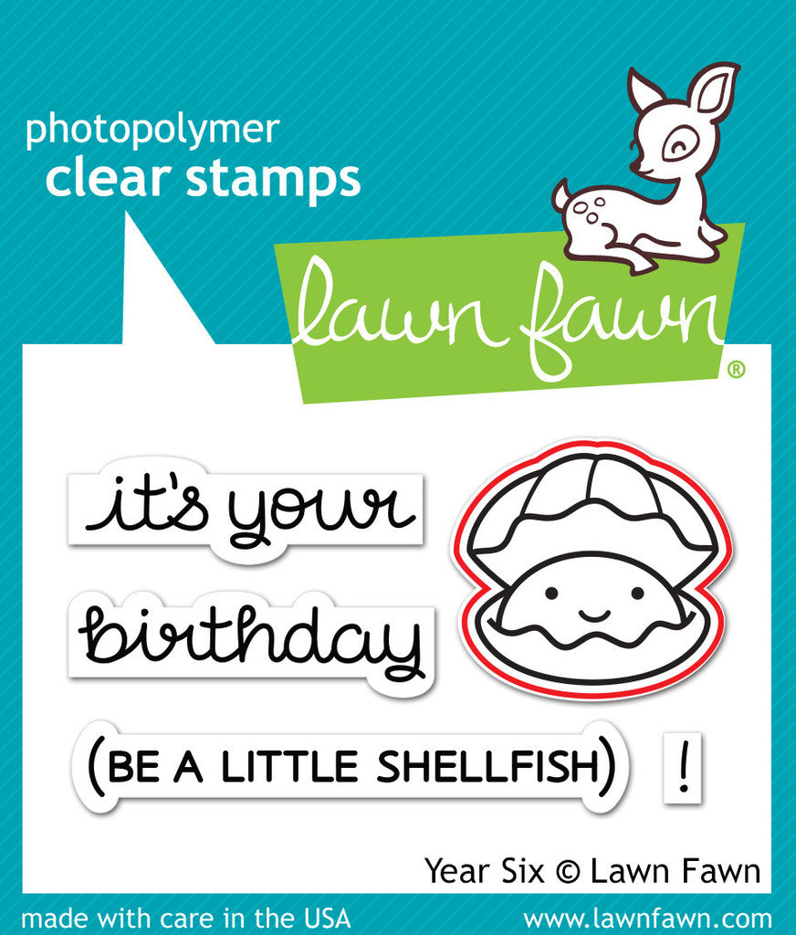 Lawn Fawn - Lawn Cuts - Year Six