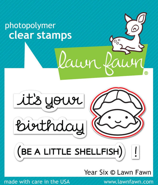 Lawn Fawn - Lawn Cuts - Year Six
