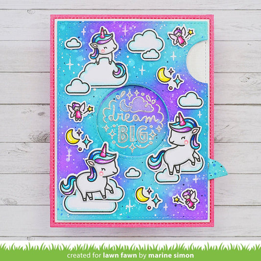 Lawn Fawn - More Magic Messages - Clear Stamp Set 4x6 bastel-traum.ch