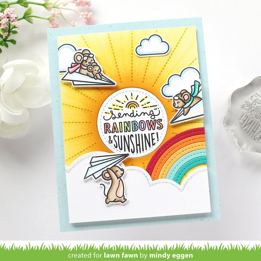 Lawn Fawn - More Magic Messages - Clear Stamp Set 4x6 bastel-traum.ch