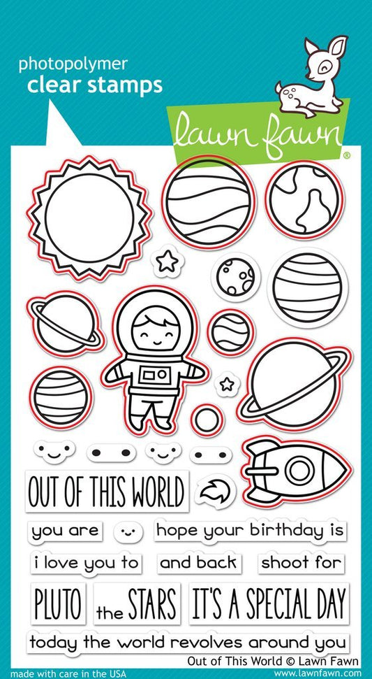 Lawn Fawn - Out Of This World - Stanze