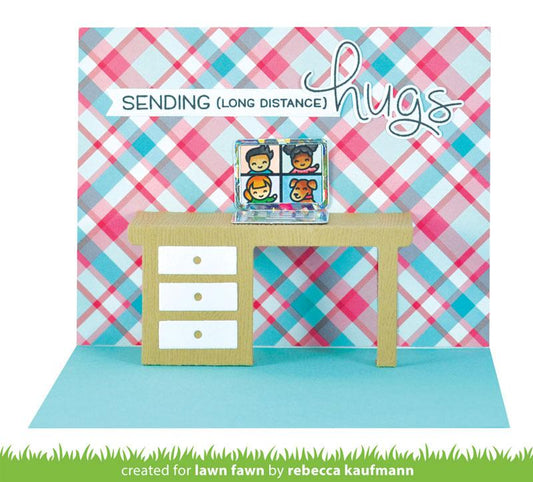 Lawn Fawn - Pop-Up Desk - Stand Alone Stanze