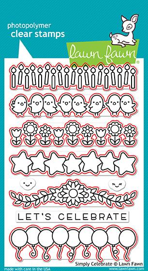 Lawn Fawn - Simply Celebrate - Stanzen