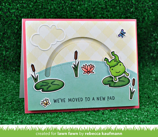 Lawn Fawn - Slide On Over Semicircles - Stanze