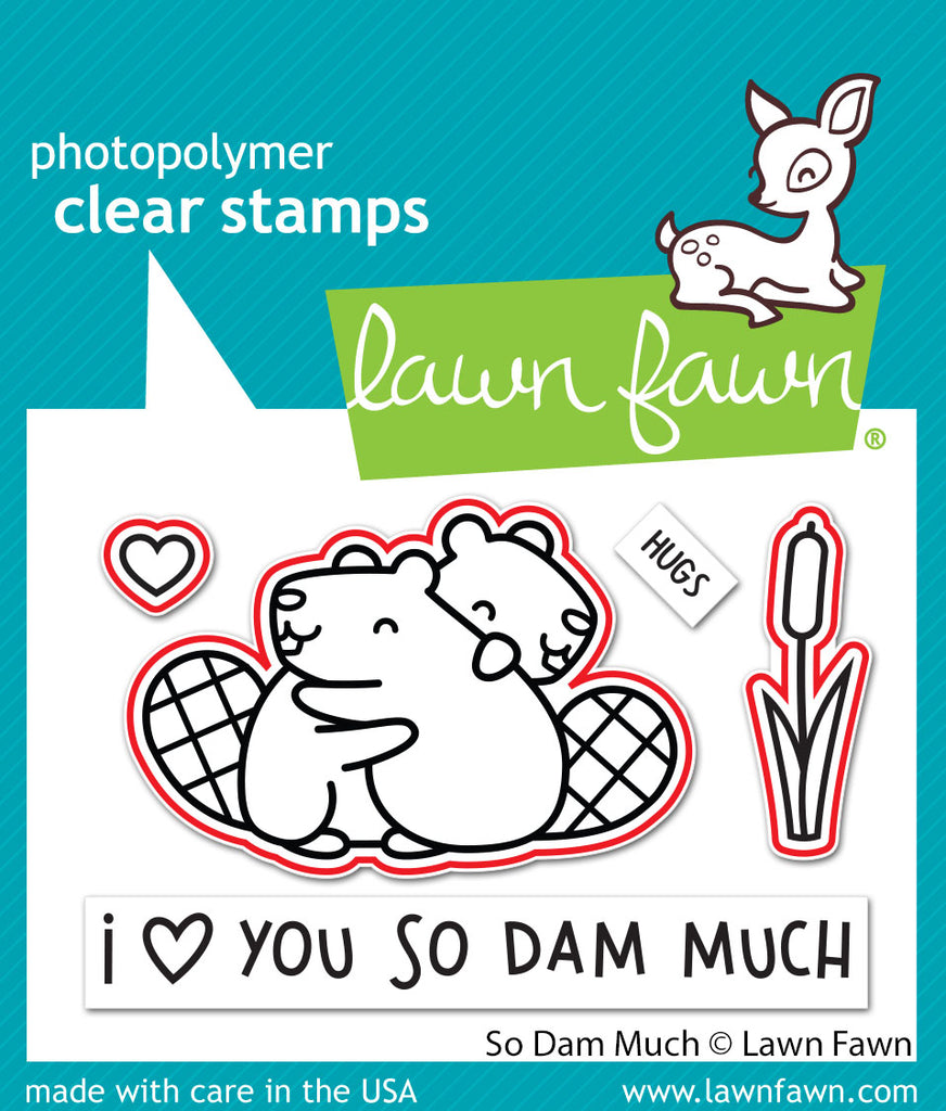 Lawn Fawn - So dam much - Stanzen