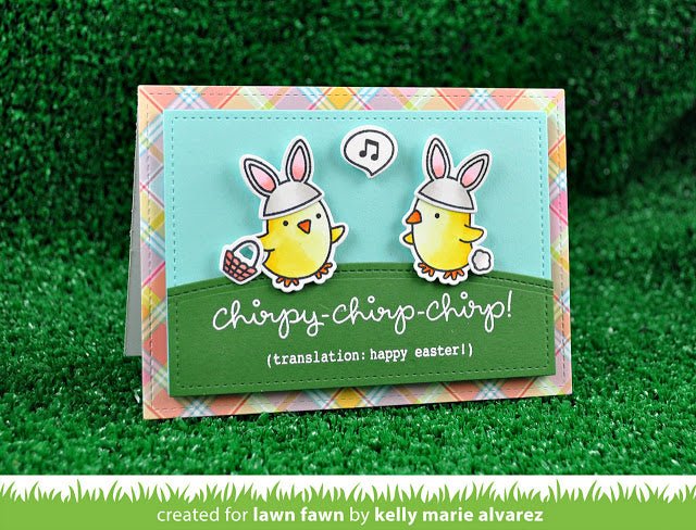 Lawn Fawn - Stempelset 4x6" - Chirpy Chirp Chirp