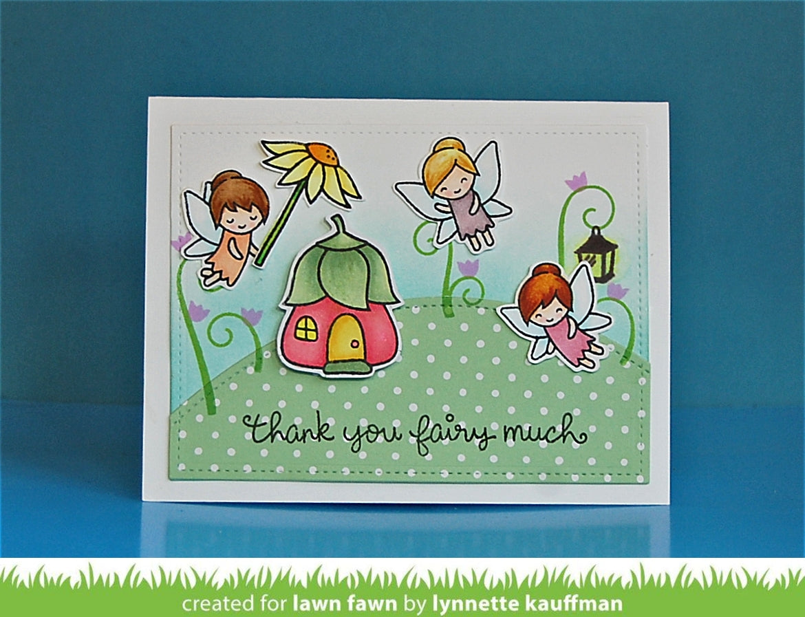 Lawn Fawn - Stempelset 4x6" - Fairy Friends