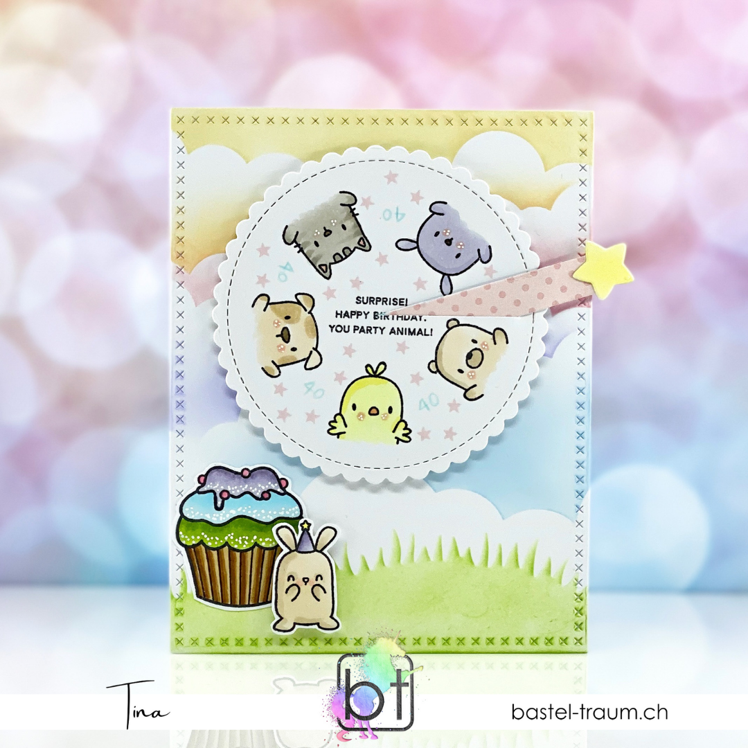 Lawn Fawn - Stitched Scalloped Circle Frames - Stanzen