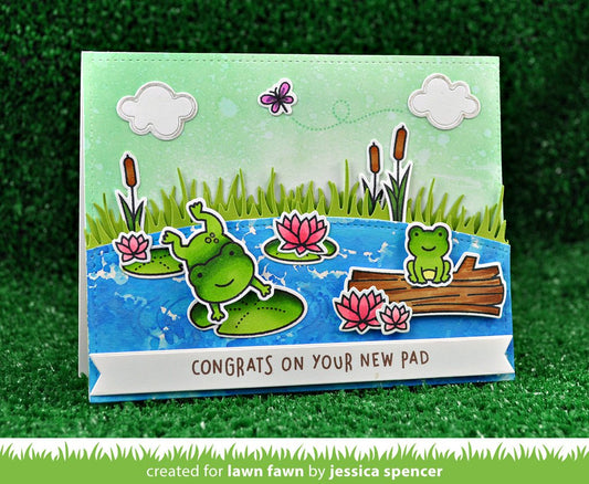 Lawn Fawn - Toadally Awesome - Clear Stamps 4x6