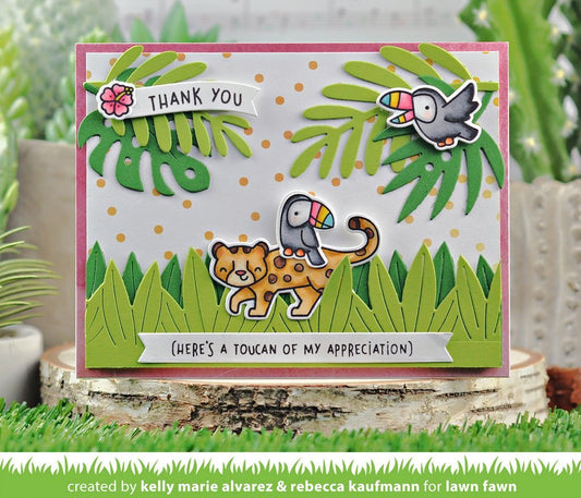 Lawn Fawn - Toucan Do It - Clear Stamps 4x6