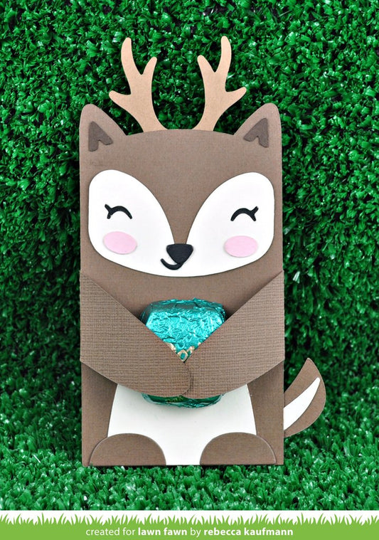 Lawn Fawn - Woodland Critter Huggers - Stanze