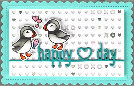 Lawn Fawn xoxo backdrop: landscape Stanzen