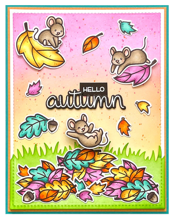 Lawn Fawn - You Autumn Know - Clear Stamp 4x6
