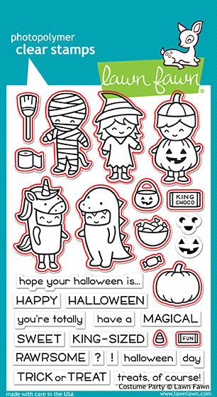 Lawn Fawn - Costume Party - Stanze