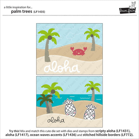 Lawn Fawn - Palm Trees - Stanze