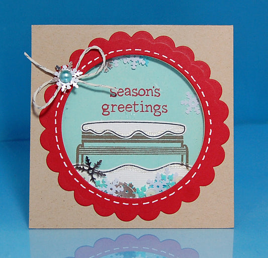 Lawn Fawn Winter In The Park Beispiel