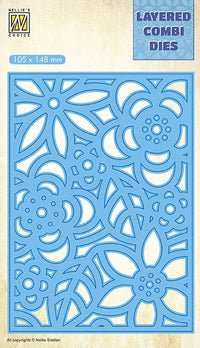 Nellies Choice - Flowers 3 Layer A - Stand alone Stanze