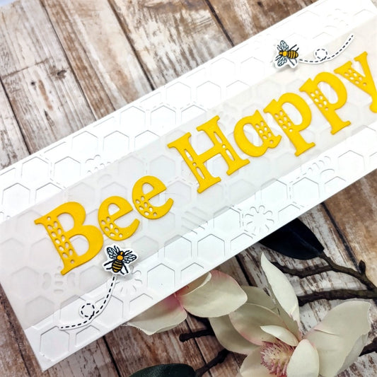 LDRS Creative Chloe Alpha Uppercase Clear Stamps 6x8