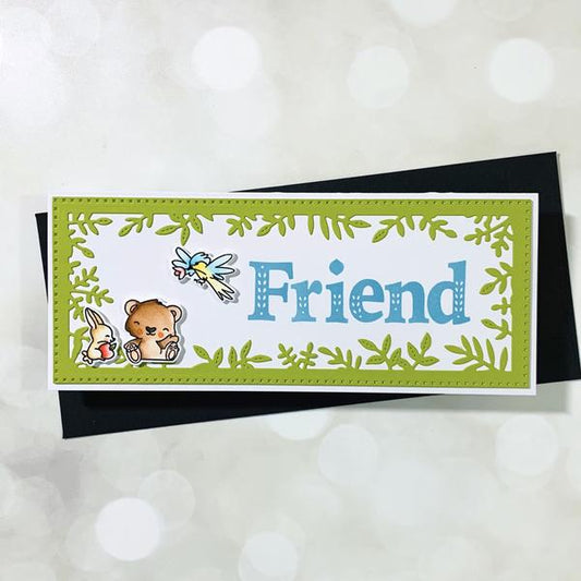 LDRS Creative - Floral Foliage Slim Line - Stand Alone Stanzen