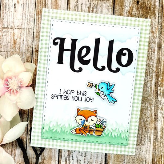 LDRS Creative - Sophie Alpha Uppercase - Clear Stamps 6x8