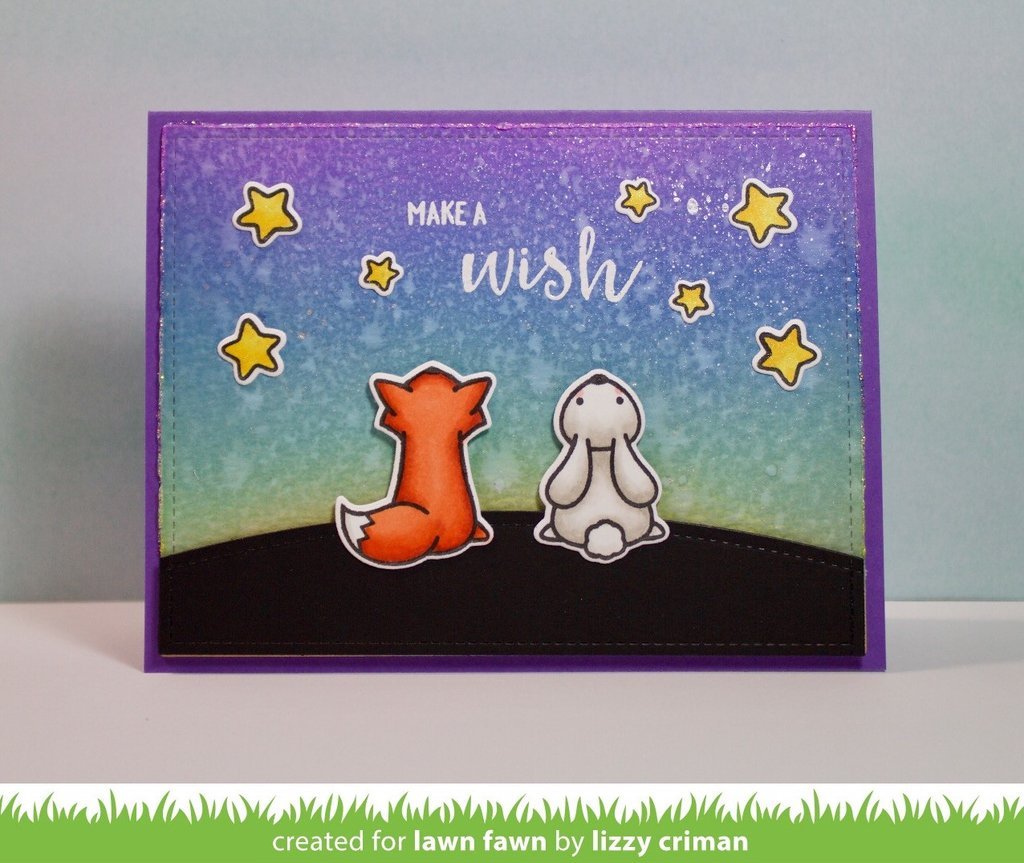 Lawn Fawn - Upon A Star - Clear Stamp 4x6