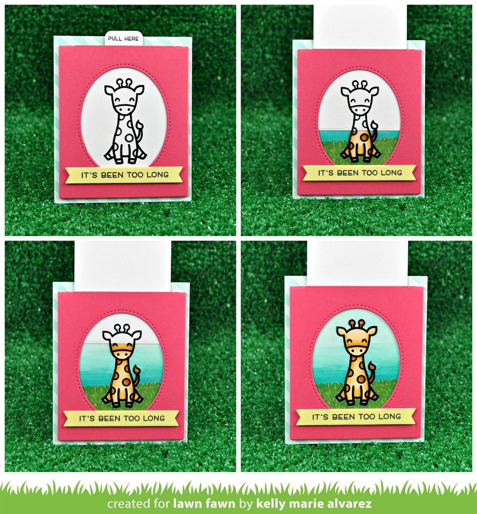 Lawn Fawn - Wild For You - Clear Stamp 4x6