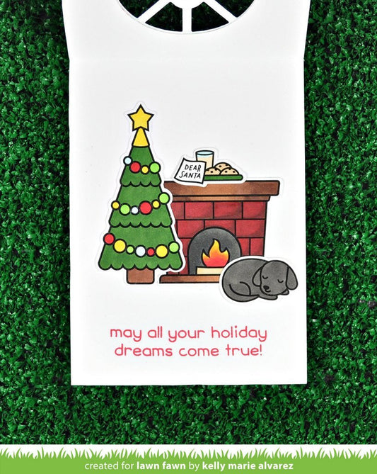 Lawn Fawn - Christmas Dreams - Clear Stamps 4x6