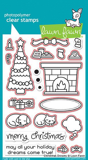 Lawn Fawn - Christmas Dreams - Stanze