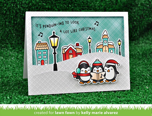Lawn Fawn - Here We Go A-Waddling - Clear Stamps 4x6