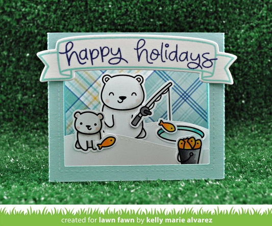 Lawn Fawn - Shadow Box Card - Stanze