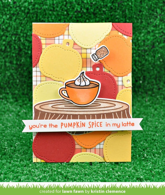 Lawn Fawn - Fall Tiny Tags - Stanze