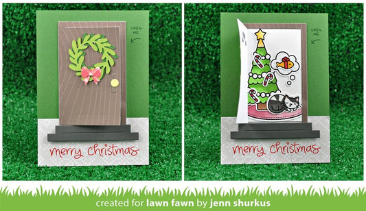 Lawn Fawn - Mini Wreath - Stanze