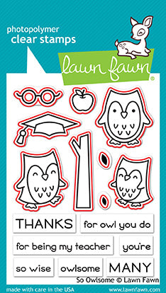 Lawn Fawn - So Owlsome - Stanzen