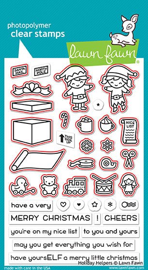 Lawn Fawn - Holiday Helpers - Stanzen