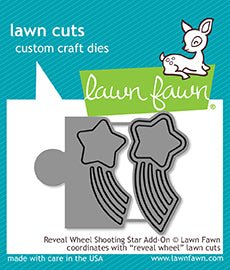 Lawn Fawn - Reveal Wheel Shooting Star Add-On - Stanze