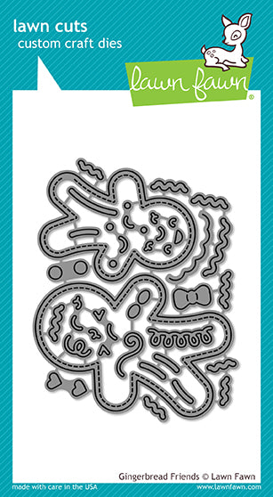 Lawn Fawn - Gingerbread Friends - Stanze