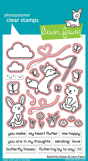 Lawn Fawn - Butterfly Kisses - Stanze