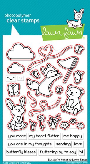 Lawn Fawn - Butterfly Kisses - Stanze