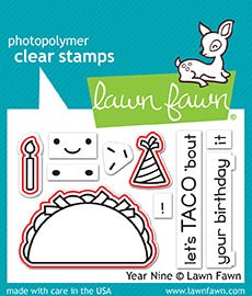 Lawn Fawn - Year Nine - Stanze