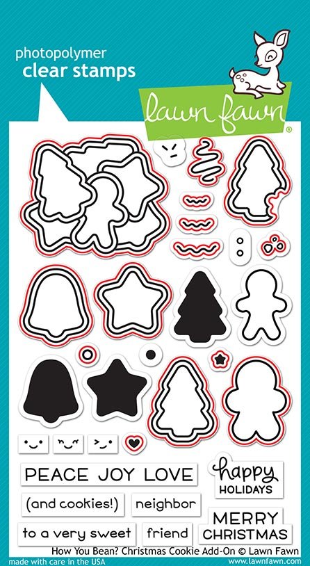how you bean? christmas cookie add-on lawn cuts