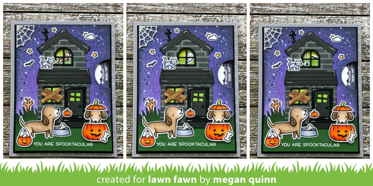 build-a-house halloween add-on