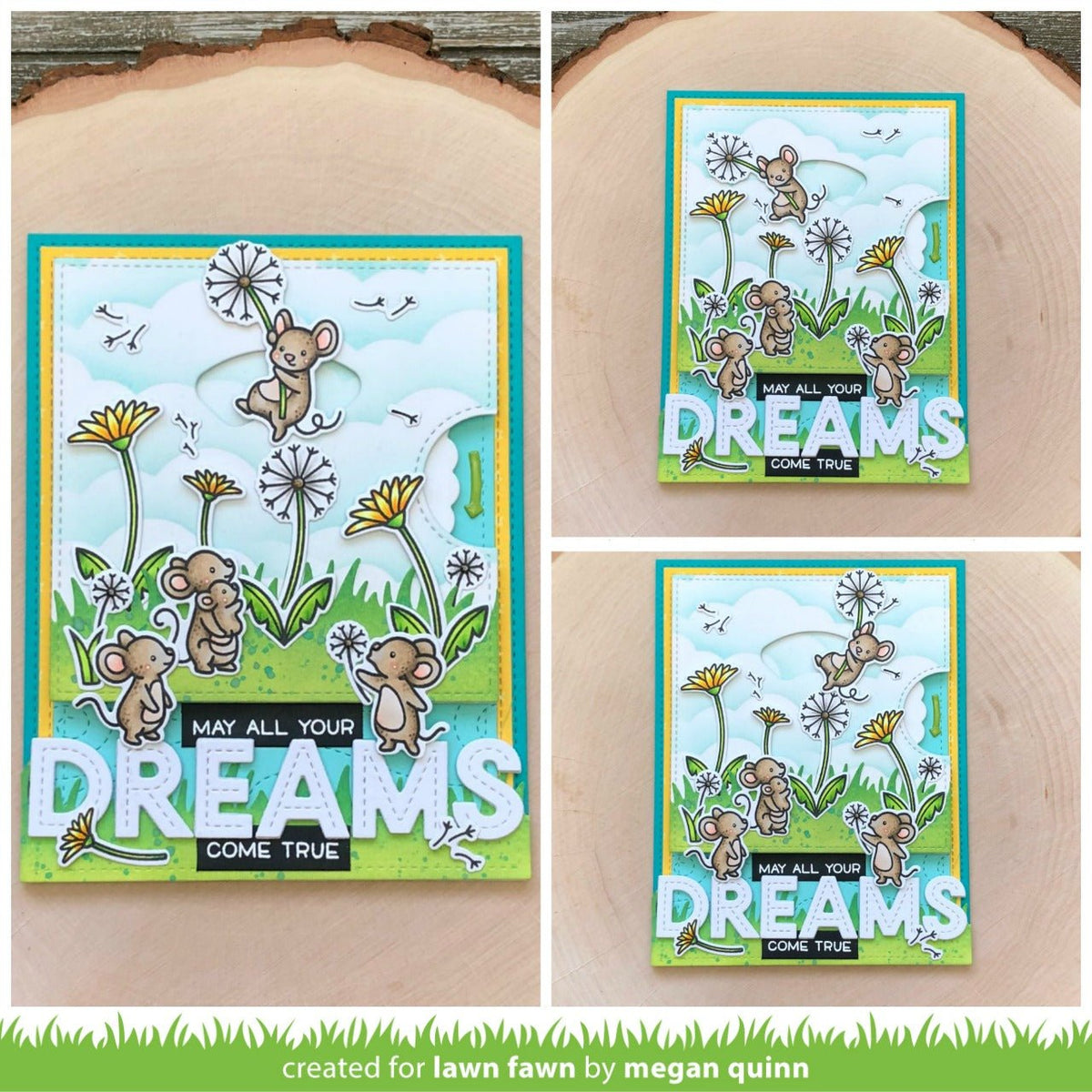 Lawn Fawn - dandy day - Clear Stamp 4x6