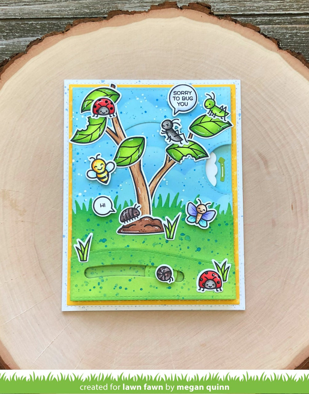 Lawn Fawn - a bug deal - Clear Stamp 4x6